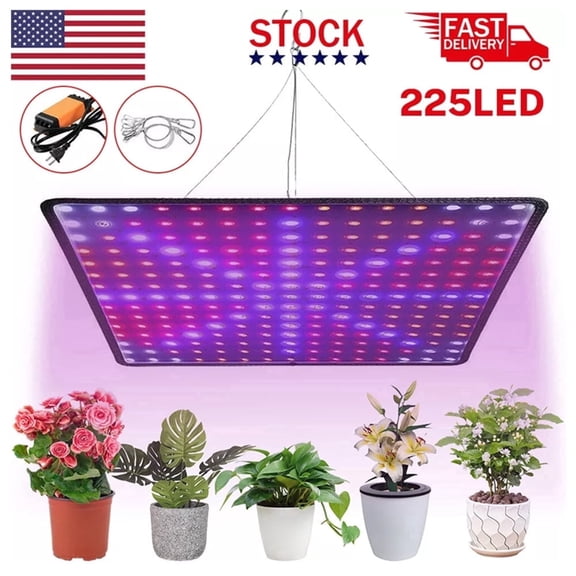 Universal 12.99 in LED Grow Lights Full Spectrum, 2000W Dual Switch Grow Lamp for Greenhouse and Indoor Plant Veg and Flower Growing