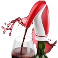 thumbnail image 1 of Decantador de vino inteligente. Bomba dispensadora de vino, el mejor regalo para los amantes del vino o para uso propio, aireador de vino eléctrico (rojo) XianweiShao 9024715970299, 1 of 5