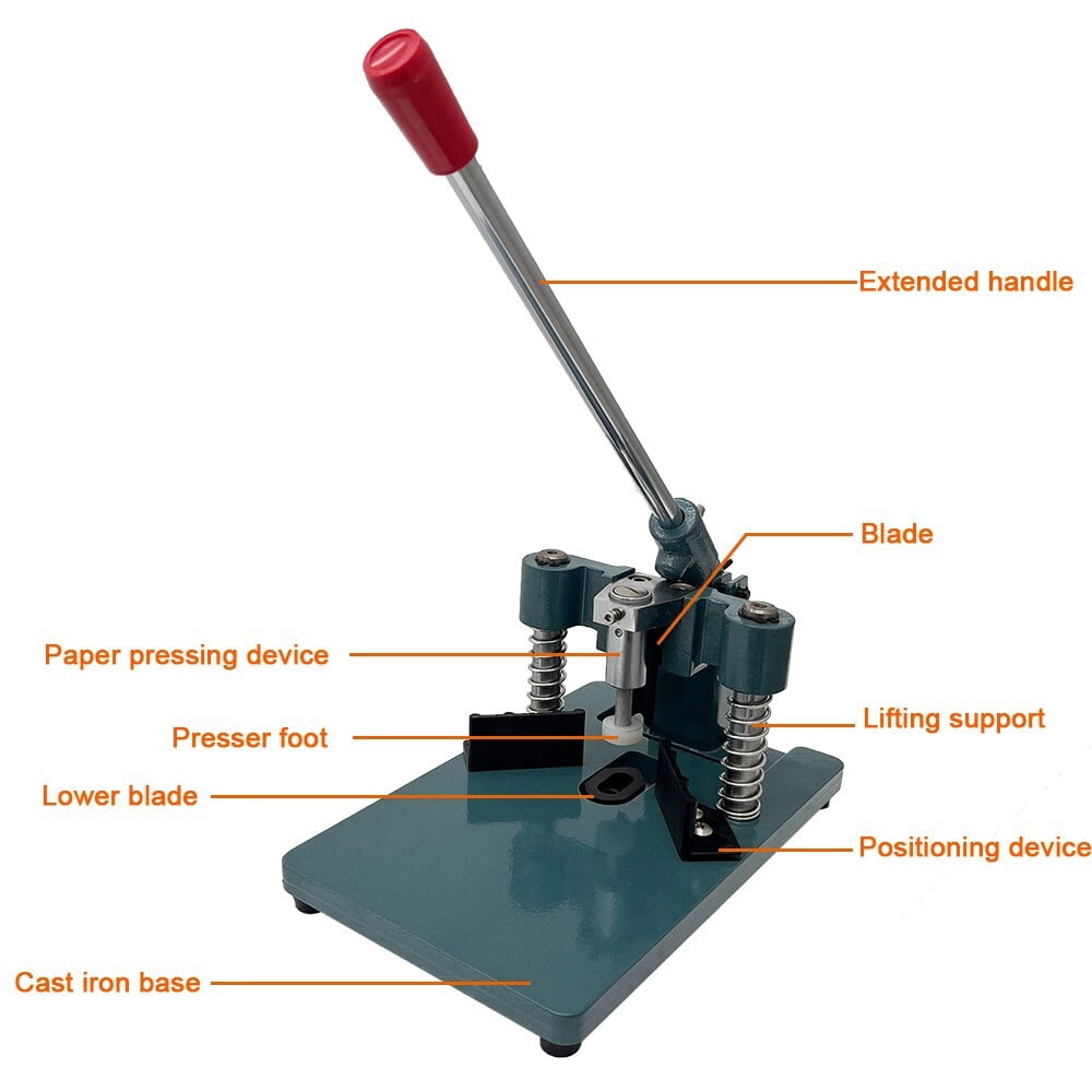 Manual Corner Rounder Cutter Machine Business Card Machine Max Cutting Thickness 1.2 Inch