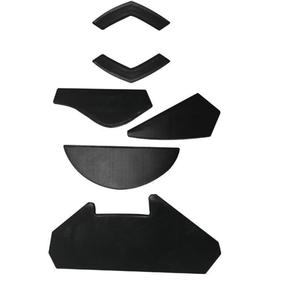 JIAHAOO Logitech G402 Mouse Feet Pads 0.6mm Thick, Reduce Friction, Increase Mouse Mobility