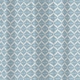 Mainstays Waterproof Medallion Blue 30 Recycled PEVA Shower Curtain