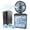 Black, variant on 20in Outdoor Fan with Mist,Portable Misting Fan with 25L Water Tank,Rechargeable Battery Powered 3 Speeds & 4 Misters,Equipped LED Light, Remote for Patio Camping Backyard