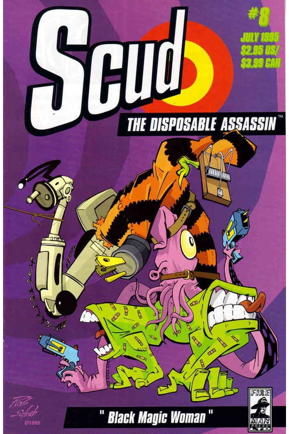Scud: The Disposable Assassin #8 VF ; Fireman Comic Book