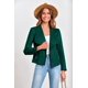 thumbnail image 3 of Chaqueta Corta de Gamuza Sintética PRETTYGARDEN 2025 Verde Oscuro, 3 of 8