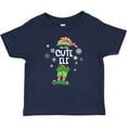 thumbnail image 3 of Inktastic Funny Christmas I'm the Cute Elf with Shoes and Hat Boys or Girls Baby T-Shirt, 3 of 5