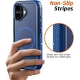 thumbnail image 6 of Diverbox Magnetic for iPhone 17 Case-(Compatible with MagSafe) Heavy Duty Protection Phone Case with Camera Control Button with Screen Protector Shockproof Drop-Proof 6.3 inch, 6 of 8