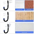 thumbnail image 2 of Cycle Rack For Garage Bicycles Wall Hanger Hook Wall Mount Hook Bikes Parking Hanging Holder Stand For Mountain Bikes Mountain Bike Hanger, 2 of 5