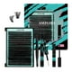 thumbnail image 1 of Kit de racimos de pestañas AMZGIRL LASH 320 piezas 80D DIY con adhesivo y removedor, 1 of 8