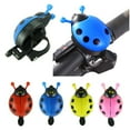thumbnail image 6 of Windfall 1Pc Bicycle Bell Bicycle Ladybug Bell Ladybird Alarm Bike Metal Handlebar Horn Mini Aluminum Alloy Bike Ring Loud Crisp Clear Sound Horn, 6 of 8