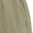 thumbnail image 6 of WRKEKC Mens Linen Pants Elastic Drawstring Waist Jogger Ankle Cuff Lightweight Trousers with Side Pockets for Summer Beach and Daily Relax Wear, 6 of 9