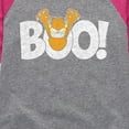 thumbnail image 3 of Garfield - Garfield Boo - Toddler And Youth Girls Raglan Graphic T-Shirt, 3 of 5