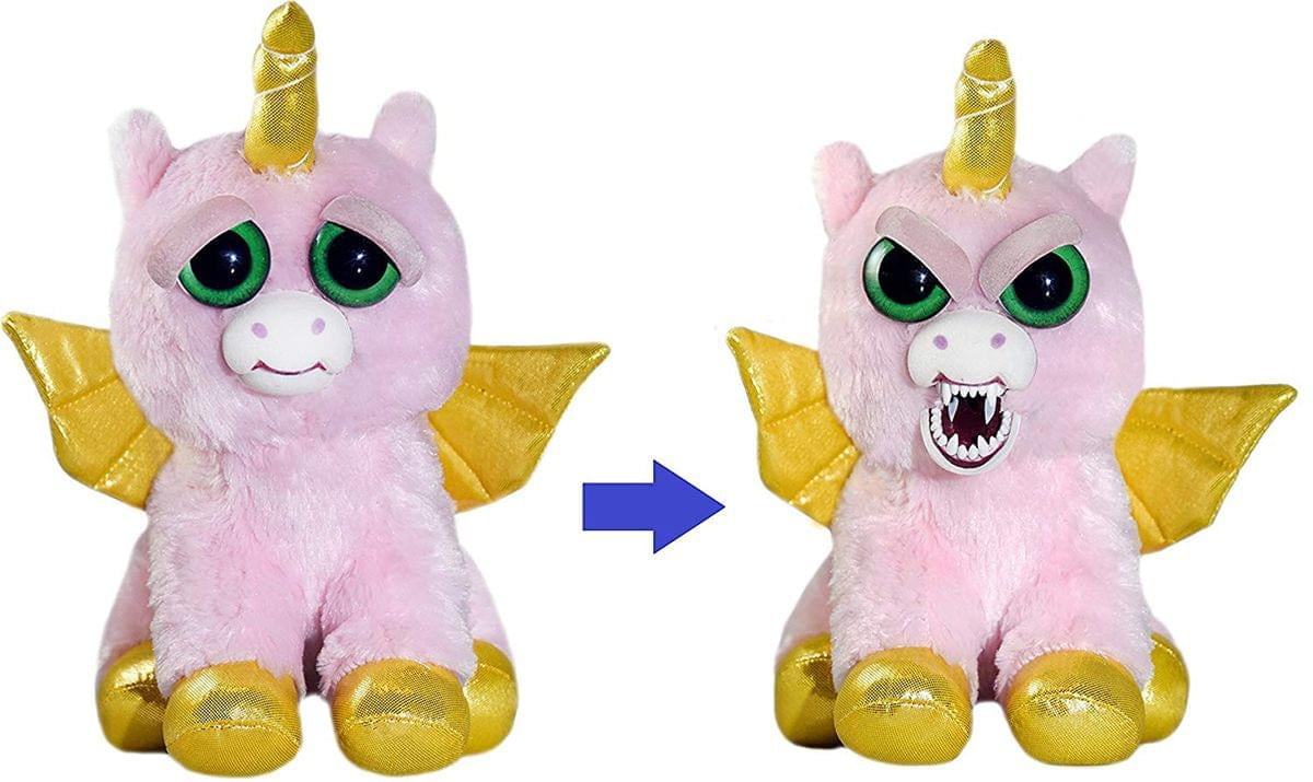 UK Fiesty Pet Unicorn Plush Toy Gift Feisty Pets Unicorn Glenda Glitterpoop Xmas 