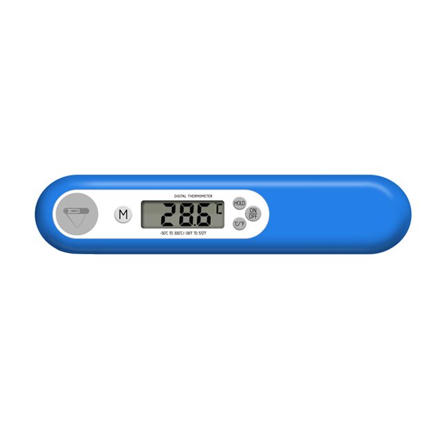 Yeacher Digital Food Thermometer Instant Read Meat Thermometer Probe Kitchen Cooking Temperature Tester with Backlight for Milk Grill BBQ