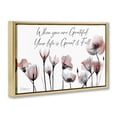 thumbnail image 4 of Stupell Industries Grateful Faith Floral Religious Painting Gold Floater Framed Art Print Wall Art, 25 x 17, 4 of 10