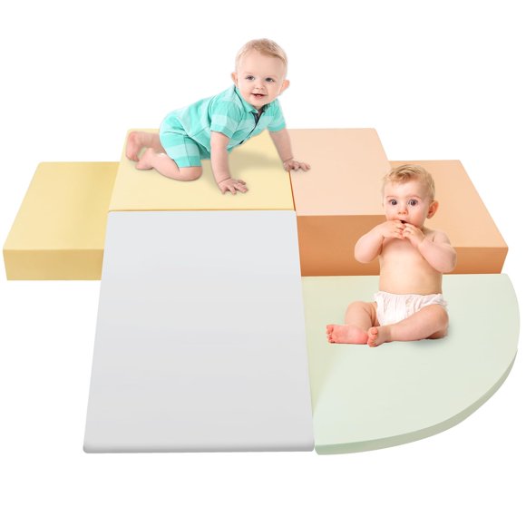 Set de 5 bloques de escalada de espuma suave PATAZOK