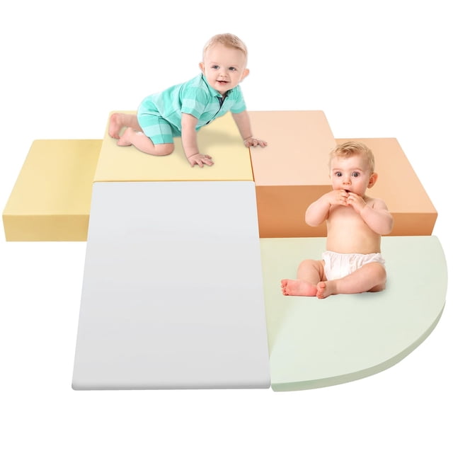 Set de 5 bloques de escalada de espuma suave PATAZOK