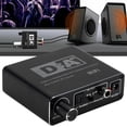 thumbnail image 2 of Convertisseur DAC Numérique Coaxial Optique Convertir Adaptateur Audio à Deux Voies, 2 of 11