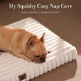 thumbnail image 2 of Cama ortopédica impermeable de felpa con espuma para perros grandes Cozila, 2 of 7