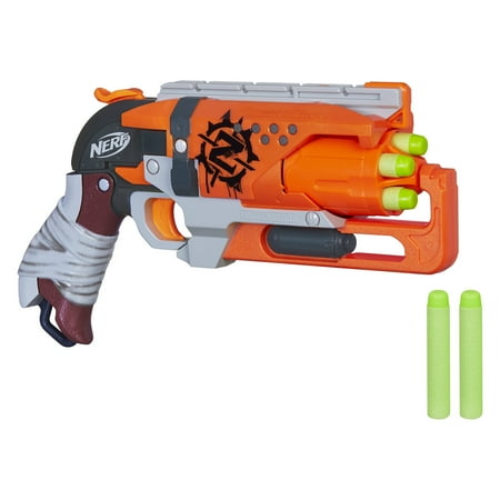 Nerf Zombie Strike Hammershot Blaster with 5 Nerf Zombie Strike Darts