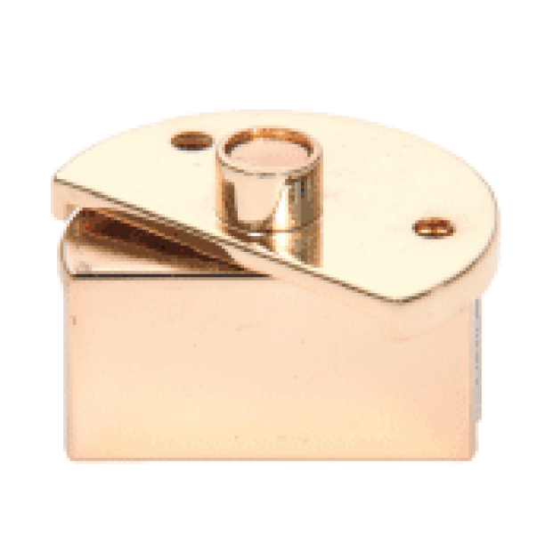 CRL EH234 Brass Showcase Pivot Hinges for 3/16" Glass