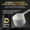 thumbnail image 3 of D Collagen Store Doctor-Formulated Multi Collagen Peptides Powder, Unflavored – 30 Servings (669 g), 3 of 9