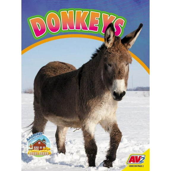 Animals on the Farm Donkeys, (Hardcover)
