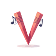 thumbnail image 4 of Cartoon Letter V Theme Stickers, Waterproof Letter V Theme Sticker for Water Bottle Laptop Phone Cases Planner Skateboard Luggage Helmet Party Favor Decor, Ideal for Adults Teens Teacher Rewards, 4 of 9