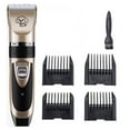 thumbnail image 4 of Isvgxsz 2024 Pet Dog Grooming Clippers, Rechargeable Low Noise Pet Clippers, Dog Hair Grooming Kit Dog Shaver with 8 Comb, Quiet Electric Shears for All 8Ml Patio Furniture Set, 4 of 4