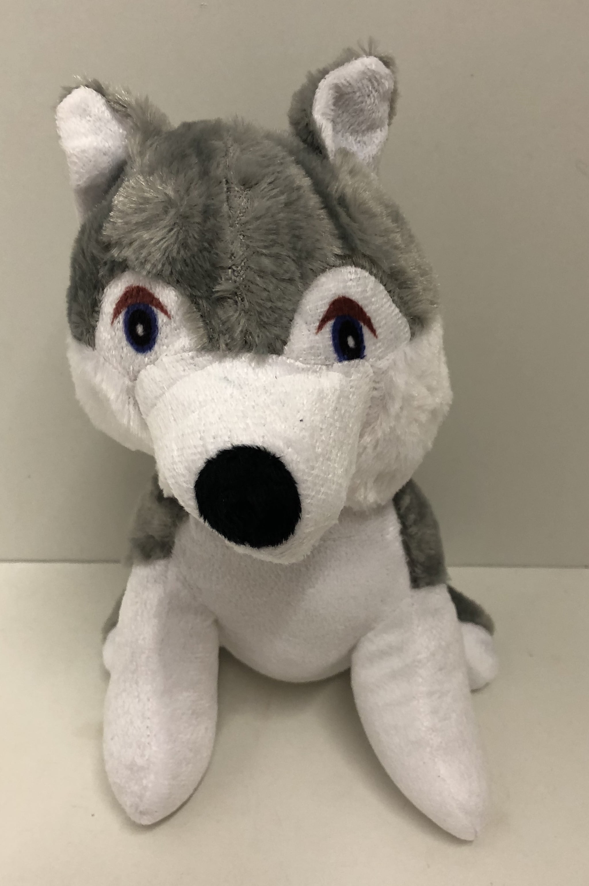 husky dog plush
