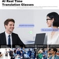 thumbnail image 6 of Smart Glasses(Camera/ Audio Only Versions)- AI Real-Time Translation (110+ Languages), HD Video Recording, AI Voice Control, Calling And Hifi Music - Sports Glasses for, Skiing,, 6 of 11