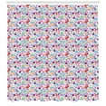 thumbnail image 3 of Ambesonne Diamonds Shower Curtain, Colorful Stones Design, 69"Wx75"L, Multicolor, 3 of 3