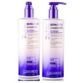 thumbnail image 1 of GiovanniI 2chic Repairing Shampoo & Conditioner Set, 24 oz. Blackberry & Coconut for Dry, Damaged & Processed Hair, Enhanced with Argan, Jojoba, Shea Butter & Keratin, Sulfate Free, Color Safe, 1 of 3