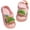 Pink, variant on CAIXIA Kids Clogs For Girls Boys Cartoon Toddler Girls On Water Sandals Breathable Soft Lightweight Comfortable For Pool Beach Outdoor Indoor Wear,Coffee