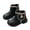Black, variant on Viluyesy Girls Boots Flat Bottom Non Slip Soft Sole Round Head Arch Support Fall and Winter Shoes for Girls Black US 13.5