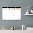 thumbnail image 4 of 19‑Month Floral Wall Calendar June 2026–December 2027, Thick Paper, Large Daily Blocks, Notes Section, Reinforced Backing, Stylish Minimalist Design For Home Office Or Classroom Scheduling, 4 of 9