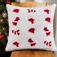 thumbnail image 7 of PEONAVET Christmas Pillow Christmas Throw Pillows Peppermint Pillows Red and White Christmas Decorations Cute Plush Pillow Christmas Decorative Cushion Cover, 7 of 7