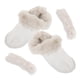 thumbnail image 2 of Zuecos de invierno con forro de felpa extraíble, insertos peludos, cálidos, transpirables, cálidos, insertos de felpa, forros de zapatos desmontables para pantuflas, 2 of 8