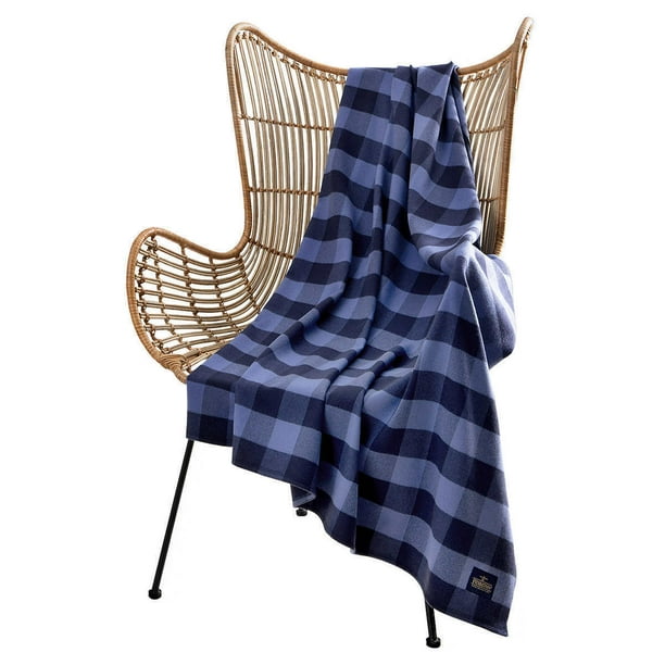 Pendleton Home Collection Rob Roy Luxe Blue Multi Color Throw Blanket