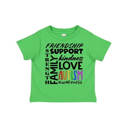 

Inktastic Autism Awareness Love Friendship Support Gift Toddler Boy or Toddler Girl T-Shirt