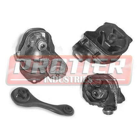 1993 Honda Accord Engine Mount Set - w/ Automatic Transmission Mount | Brand