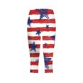 thumbnail image 3 of Pantalones de Yoga de Mujer Capris Impreso Casual Elástico, Pantalones de Yoga de Mujer de Cintura Alta para Todo el Uso de Temporada, 3 of 5