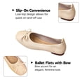 thumbnail image 3 of CHICVOMEY Flat for Women Graceful Classic Soft Insole Slip On Low Top Women’s Flats for Daily Vacation Formal Office Commute, 3 of 9