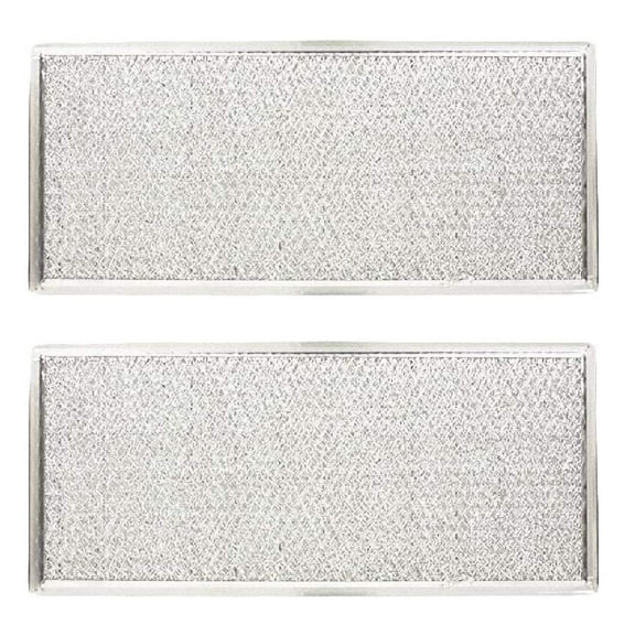 Nispira Replacement Microwave Range Hood Grease Filter Compatible with Whirlpool W10208631A, 2 Filters