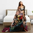thumbnail image 5 of Blanket Nicolas Cage Soft and Comfortable Wool Fleece Throw Blankets Gift for Home Decoration Sofa Office car Camping Yoga Travel Home Decoration Cozy Plush Beach, 5 of 5