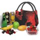 thumbnail image 3 of Disketp Red And Black Abstract Skull Bolsa Térmica Estampada, Bolsa Térmica Aislante para Almuerzo, Playa y Campamento, 3 of 6