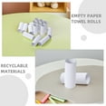 thumbnail image 3 of TAILTOSS 25PCS Craft Tubes Paper Roll White Cardboard for Decorative Projects Party Games Team Building Classroom Fun, 3 of 8
