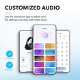 thumbnail image 4 of Auriculares Soundcore Q20i Hybrid ANC Bluetooth Batería 40h Reacondicionado, 4 of 8