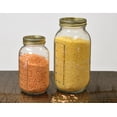 thumbnail image 5 of Storage Jar Wide Mouth Half Gallon Canning Jar with Lid and – Extra Large Clear Container for Home Canning, Fermenting, Dry Food Pantry Organization, 5 of 7