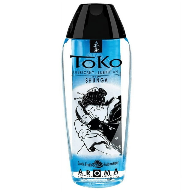 Shunga Toko Aroma Flavored Water Based Personal Lubricant, Exotic Fruit 5.5 oz