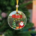 thumbnail image 4 of Hermosos letreros navideños de resina con temática navideña con imágenes elegantes y decoraciones festivas que son ideales para agregar calidez y alegría a su estilo de decoración navideña., 4 of 6